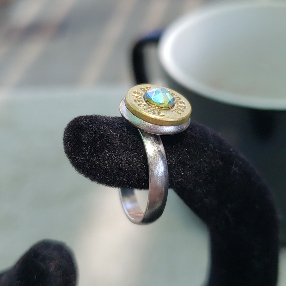 Handmade bullet ring - Picture 3 of 4